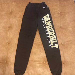 champion “vanderbilt” sweatpants